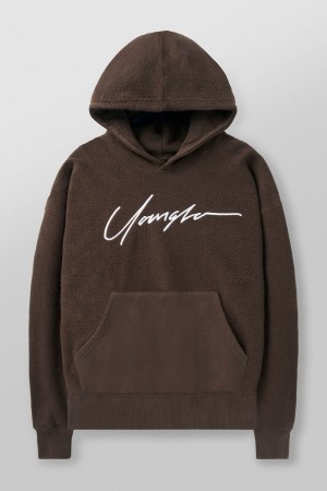 Young LA 524 - Reverse Terry Hoodies Bruin | QUGZO4582