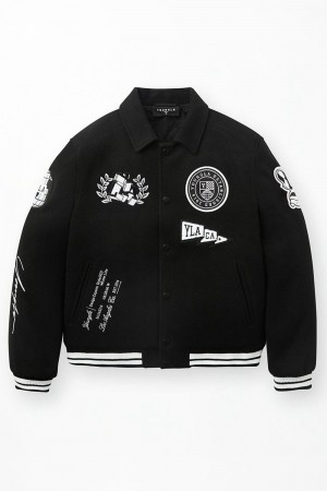 Young LA 569 - Ace Of Spade Letterman Zwart | HRLNV5328