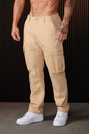 Young LA 616 - Suburban Twill Cargos Beige | FENLM4750