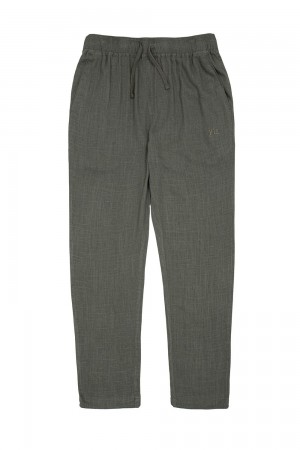 Young LA 621 - Simply Linen Pants Olijfgroen | RAFEI2643