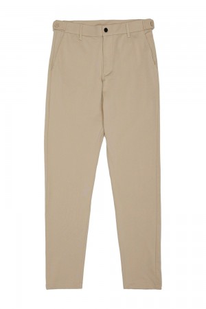 Young LA 626 Office Tech Pants Beige | YPEVA4053