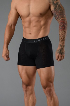 Young LA 703 Goat Briefs Zwart | NZGDO3821