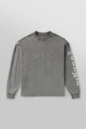 Young LA 8028 - Chrome Longsleeves Grijs | AXRYE7953