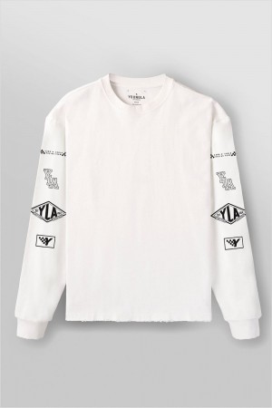 Young LA 8037 - Excellence Longsleeves Wit | FPBTK3504