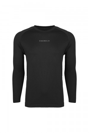 Young LA 823 New Gen Compression Longsleeves Zwart | URGBV0763