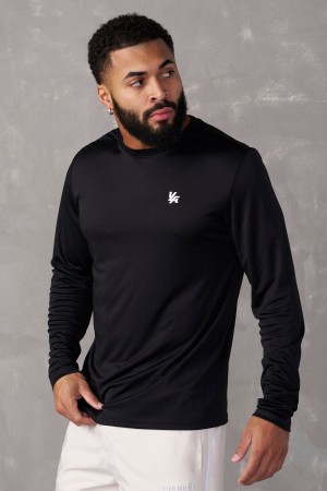 Young LA 835 - Fittech Longsleeves Zwart | YGEDL1567