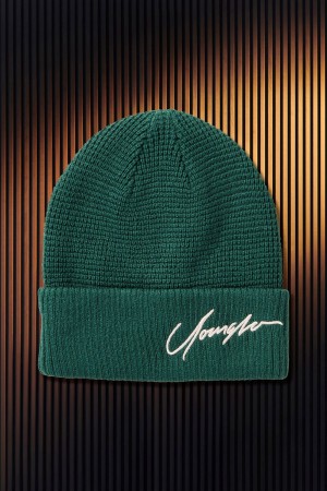 Young LA 906 - Signature Beanies Groen | WURVX3854