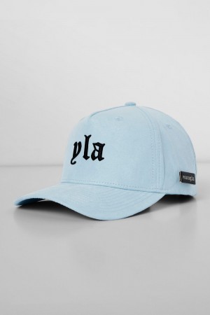 Young LA 915 - Yla Suede Hats Blauw | DITHN3067