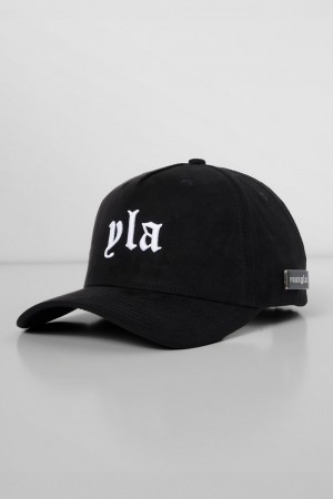 Young LA 915 - Yla Suede Hats Zwart | YJWLT4703