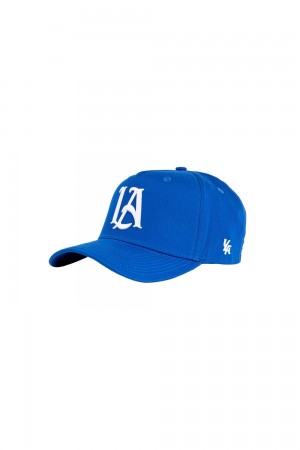 Young LA 920 A-Frame La Snapback Hat 2.0 Blauw | MDLQJ3048