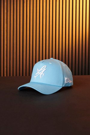 Young LA 924 - Drip Hats Blauw | AJEUT7312