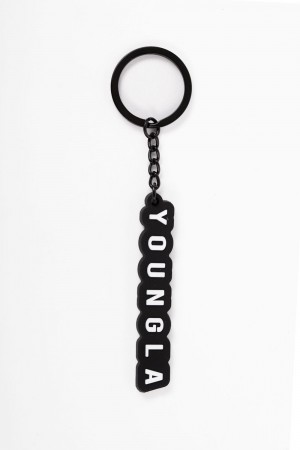 Young LA 931 Youngla Keychains Zwart | ZSYNM2085