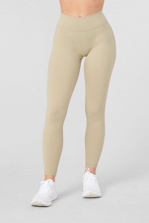 Young LA W221 - Staple Leggings Beige | IQJXE3184