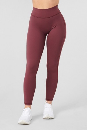 Young LA W221 - Staple Leggings Bordeaux | RTBSL5789