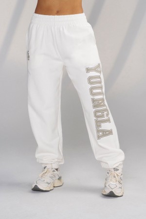 Young LA W223 - Campus Joggers Wit | GSKRH7840