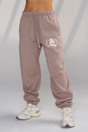 Young LA W226 - Teddy Jogger Khaki | XGUPA0982