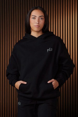 Young LA W520 - Urban Layer Hoodie Zwart | ECPXF8954