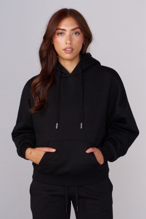 Young LA W546 Signature Hoodie Zwart | DRNJY0819