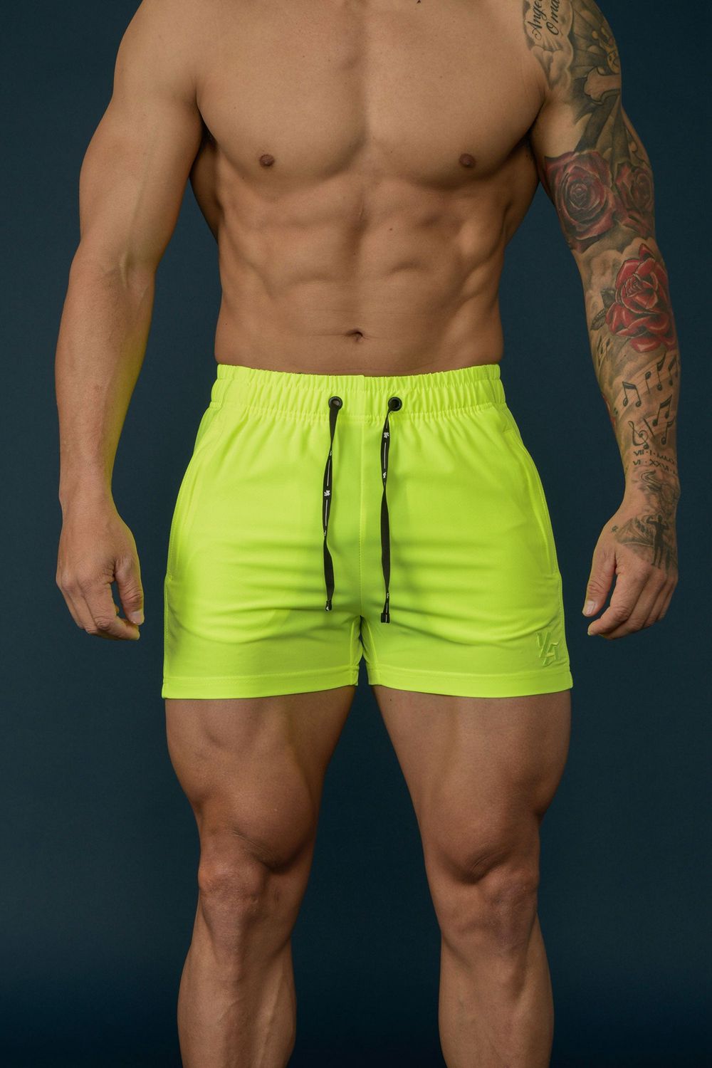 Young LA 101 Bodybuilding Short Shorts Groen | VUHKR4321