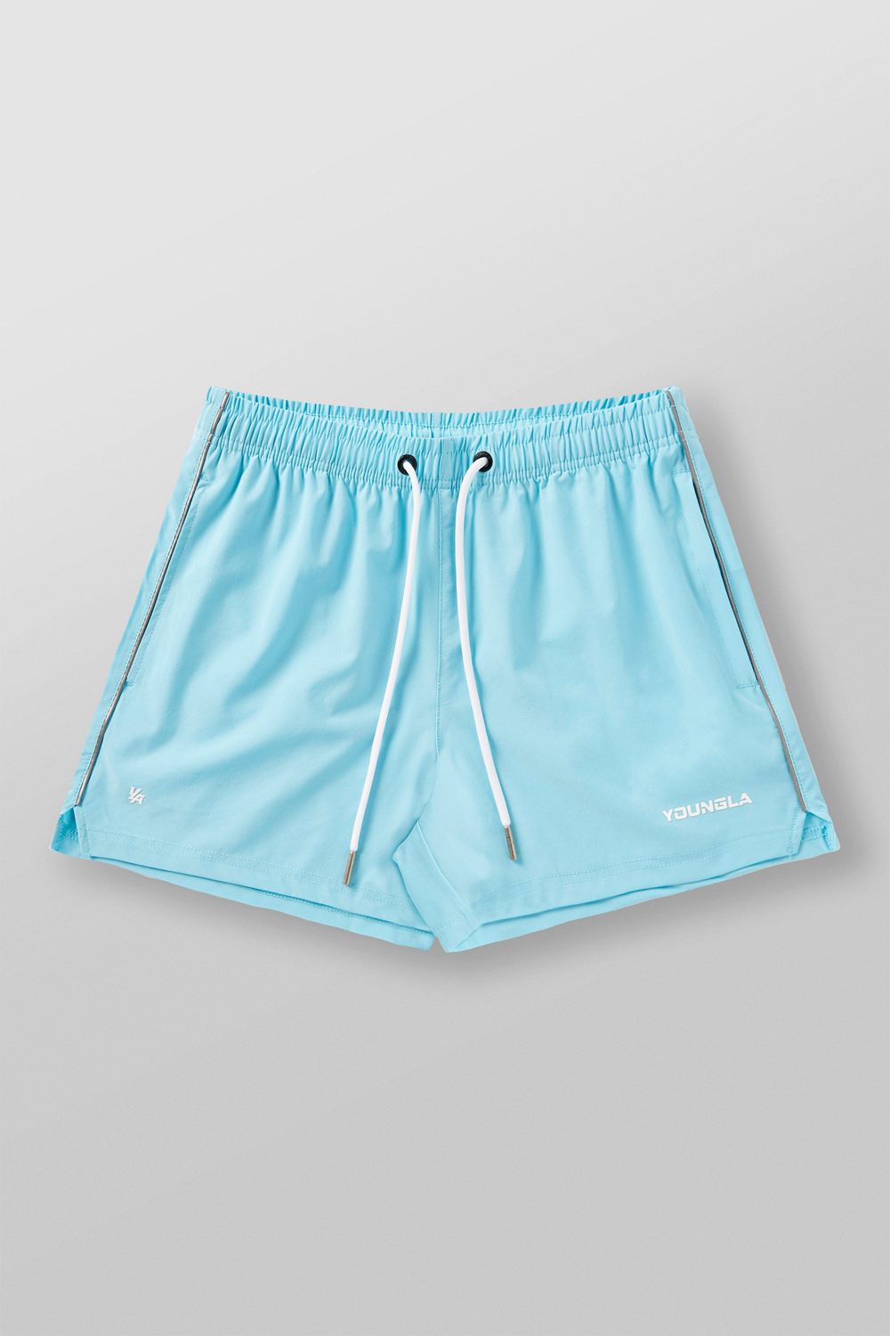 Young LA 1021 - Leg Day Shorts Blauw | AKGXE4683