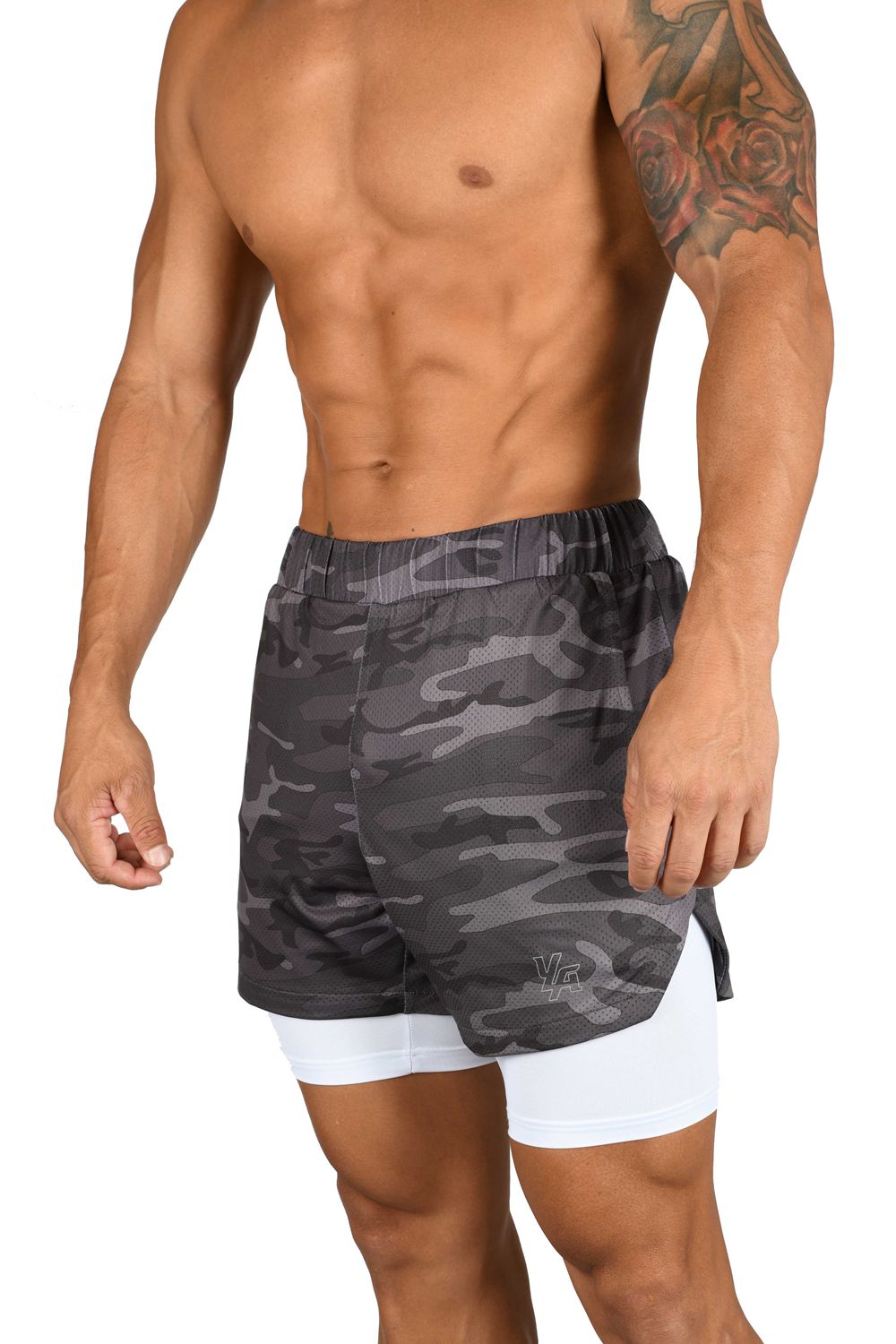 Young LA 105 Compression Shorts 2.0 Camo | WLOTG5638