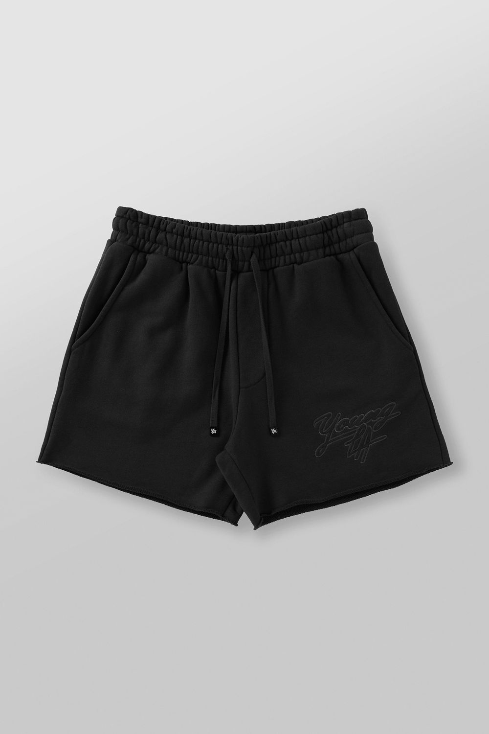 Young LA 1063 - Effortless Sets - Shorts Zwart | QDRUG0734