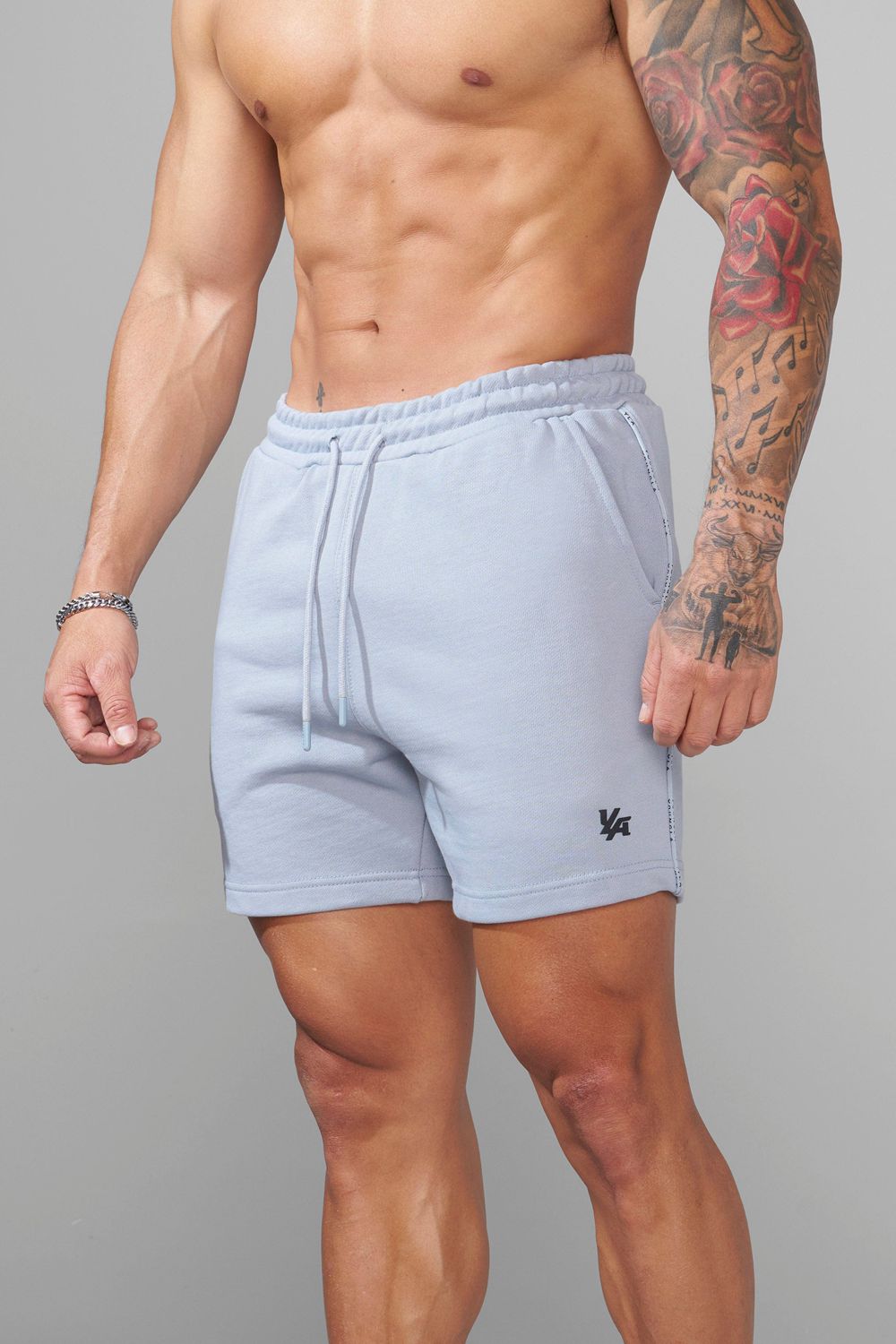 Young LA 1078 - Piping Collection - Shorts Blauw | NEOAL0945