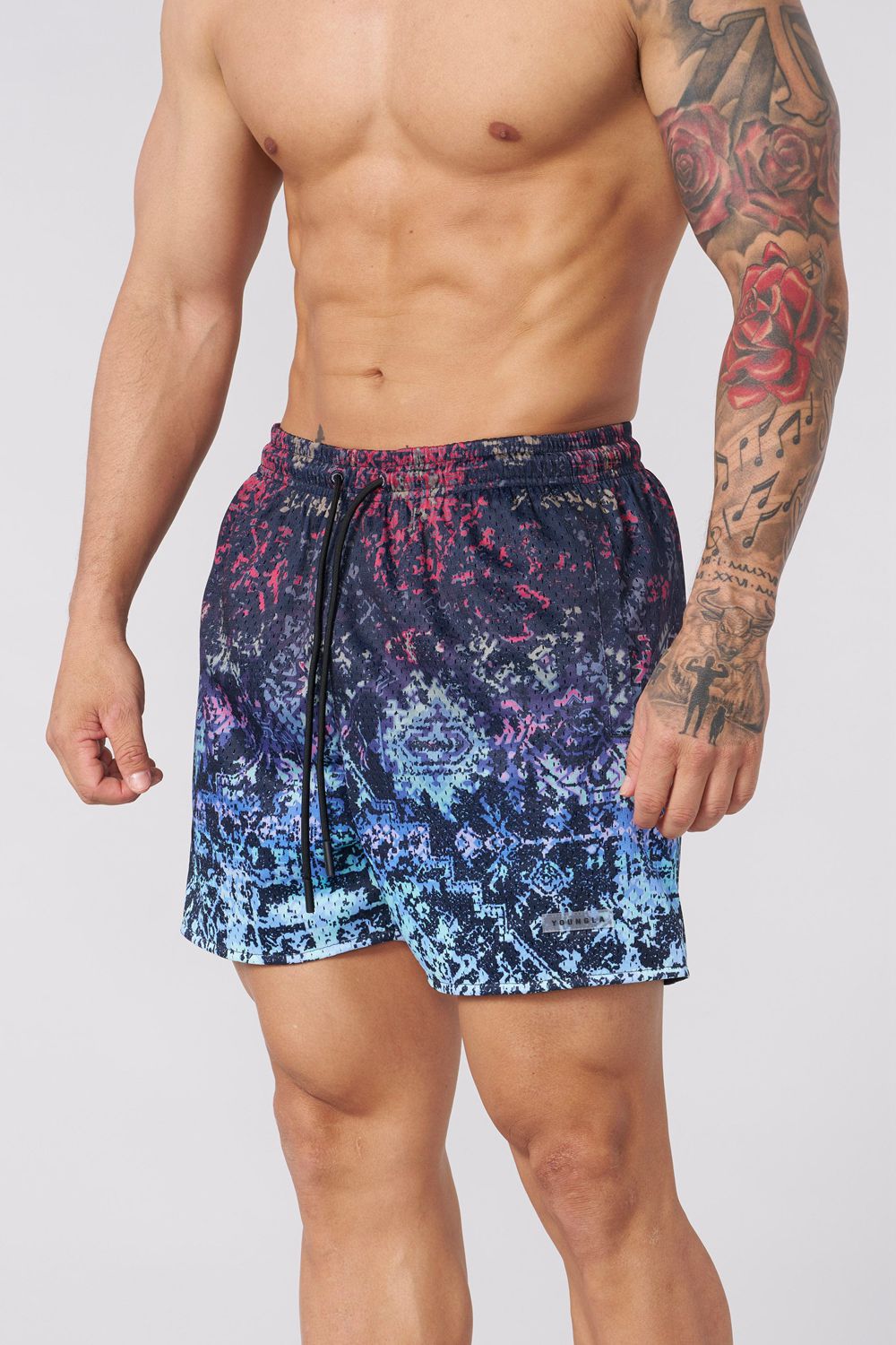 Young LA 1112 - Persian Rug Shorts Gekleurd | HVLAQ3527