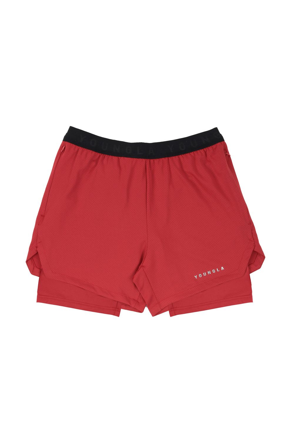 Young LA 129 Trilogy Compression Shorts Rood | QZOYF9753