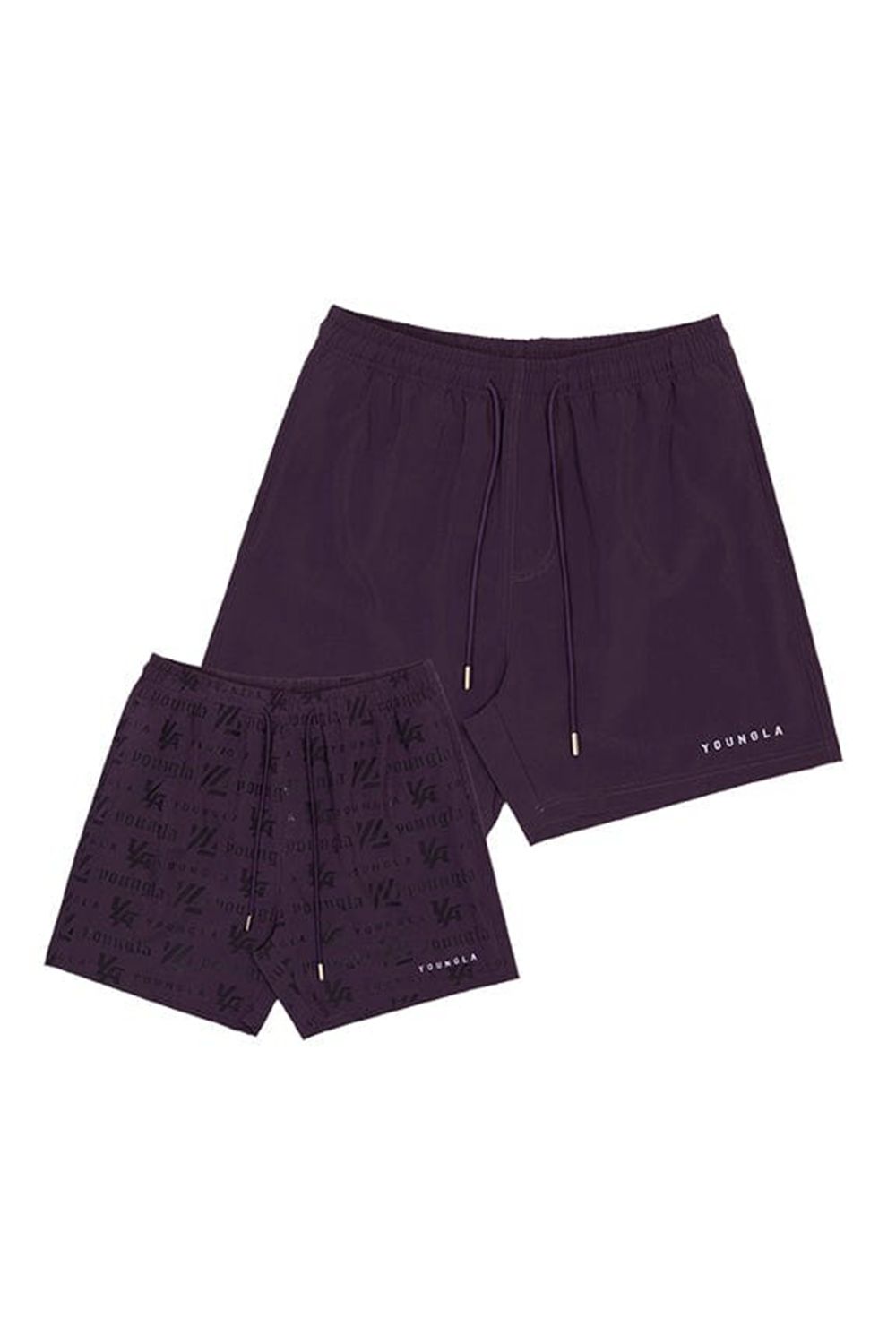 Young LA 136 - Reveal Swim Shorts Paars | IMTSJ0273