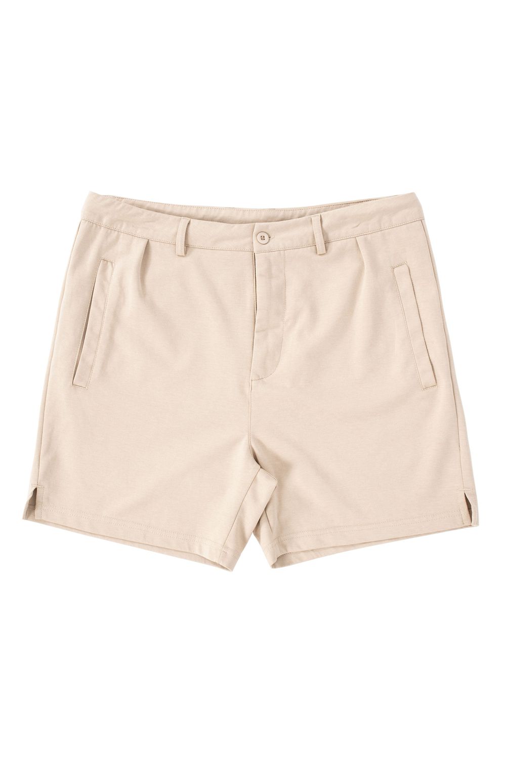 Young LA 145 Casual Chino Shorts Beige | IKCPZ5736