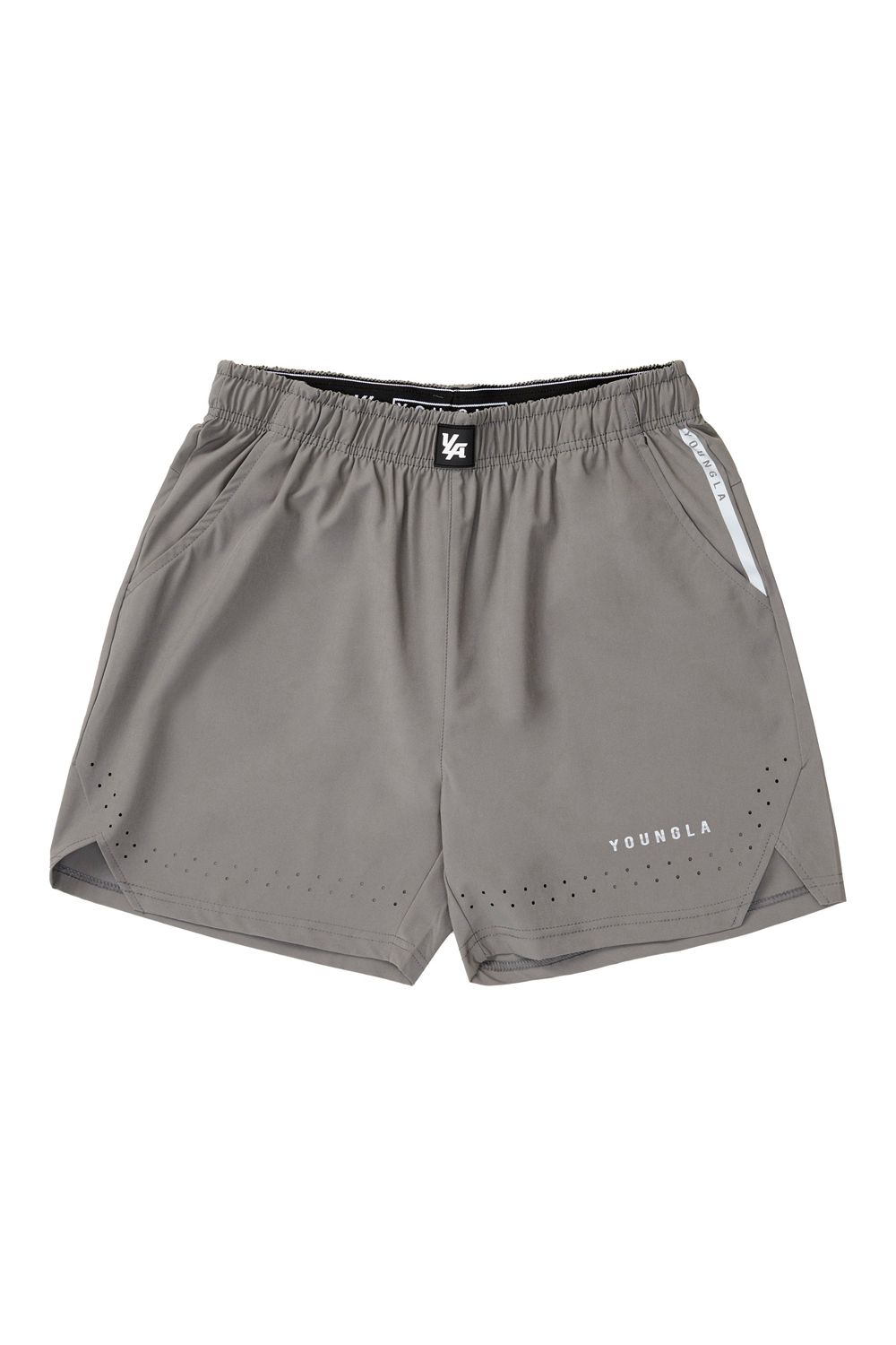 Young LA 146 Sprint Shorts Grijs | JMZQP1589