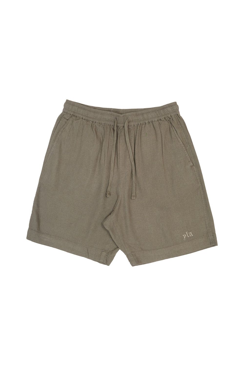 Young LA 147 - Simply Linen Shorts Olijfgroen | RLJFC0198