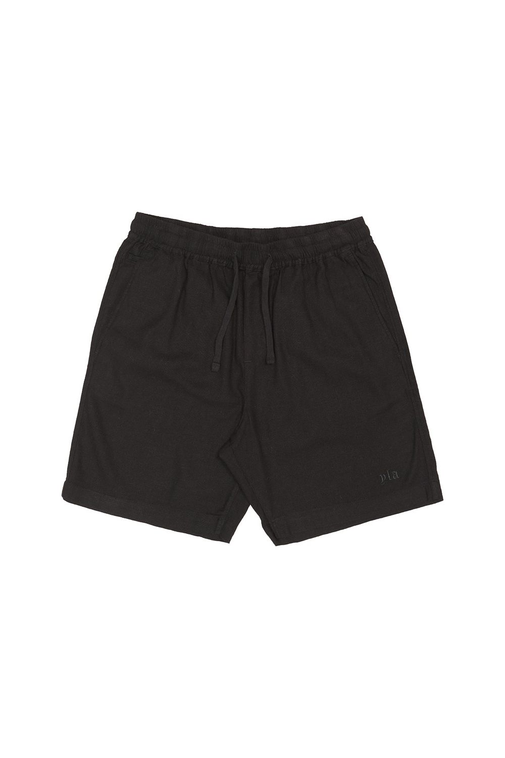 Young LA 147 - Simply Linen Shorts Zwart | OADUL1923