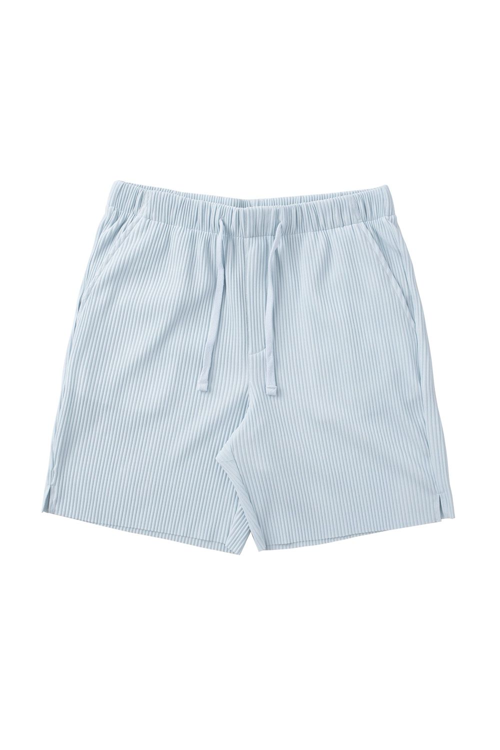 Young LA 148 Pleated Festival Shorts Blauw | WQNAG4750