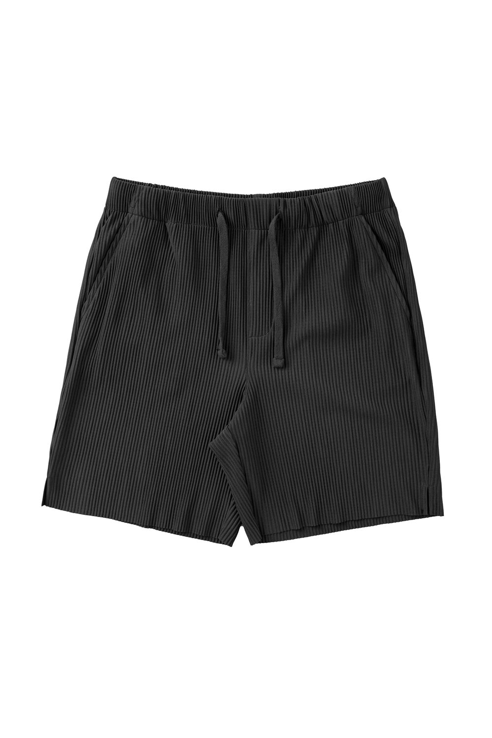 Young LA 148 Pleated Festival Shorts Zwart | CGYPM3108