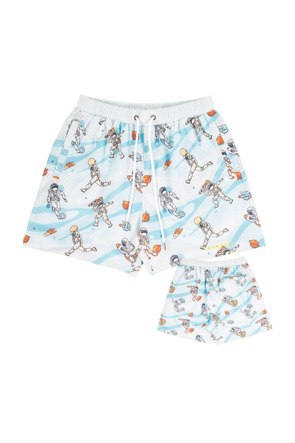 Young LA 150 After Party Shorts Gekleurd | MGVIK0639