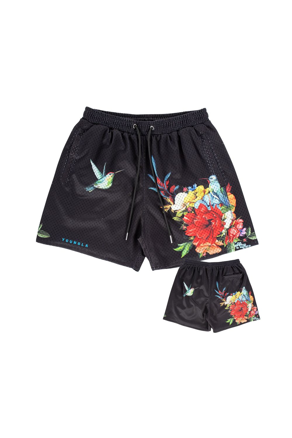 Young LA 150 After Party Shorts Zwart | DACVH8906