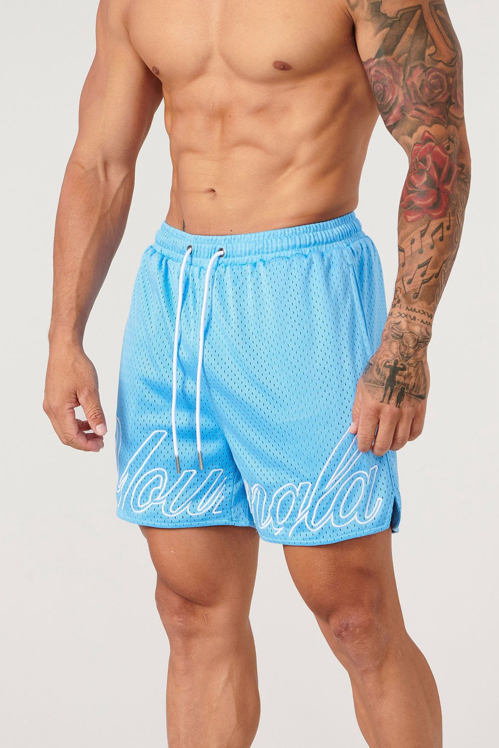 Young LA 155 Championship Shorts Blauw | SVWKC8496