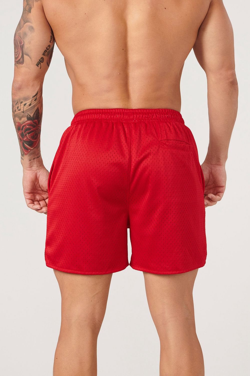 Young LA 155 Championship Shorts Rood | KCLFU0784