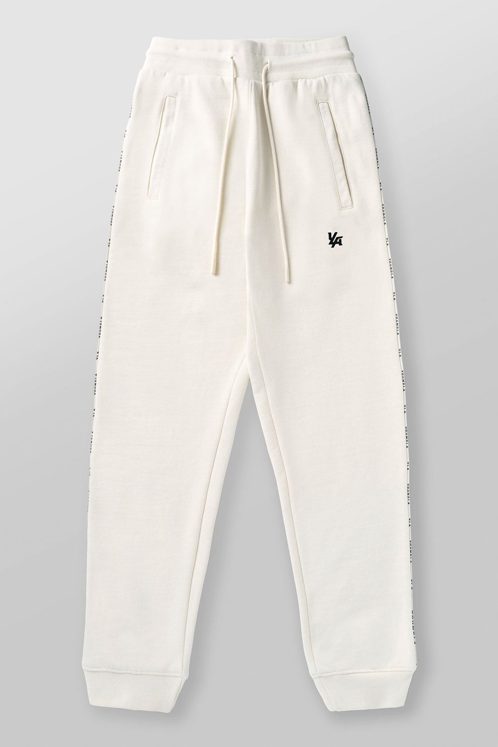 Young LA 2006 - Piping Collection - Joggers Wit | HRAWV7635