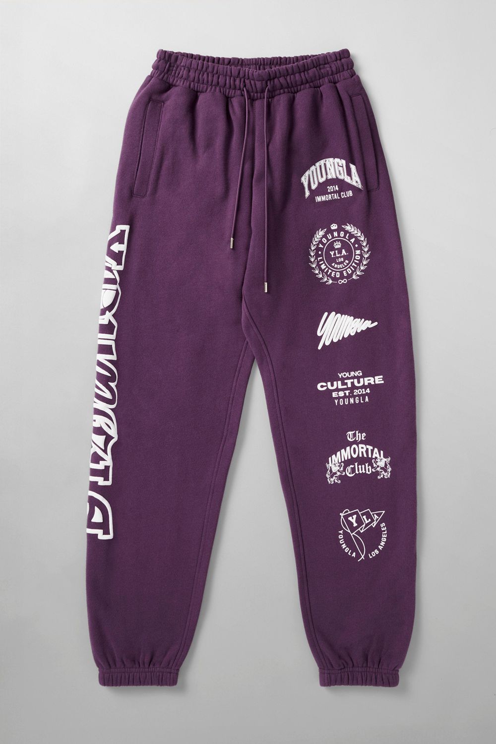 Young LA 204 - Immortal Killer Joggers Paars | JALKP2470