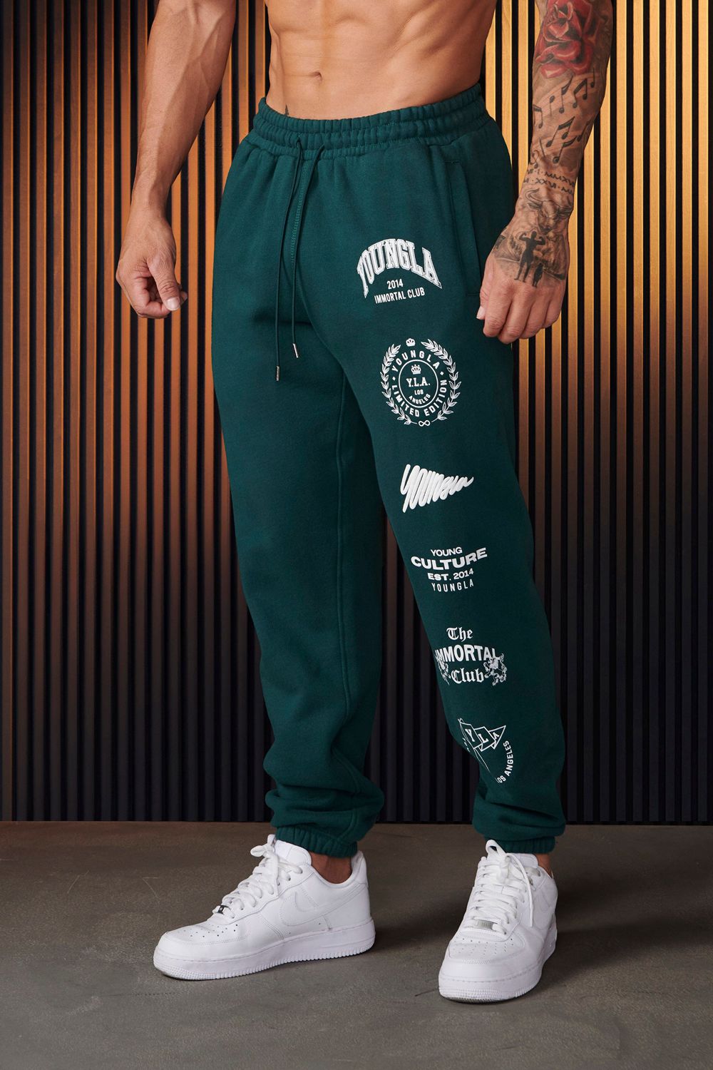 Young LA 204 - Immortal Killer Joggers Teal | HJFWO7083