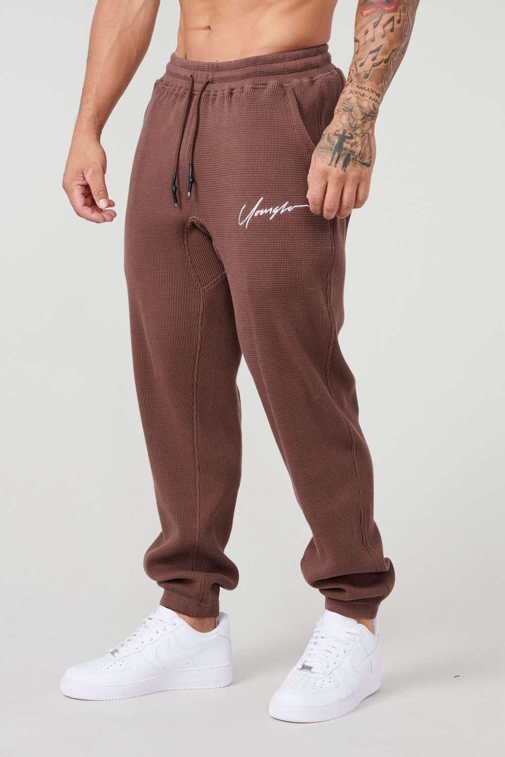 Young LA 207 Cozy Thermal Joggers Bruin | IOWDX9102