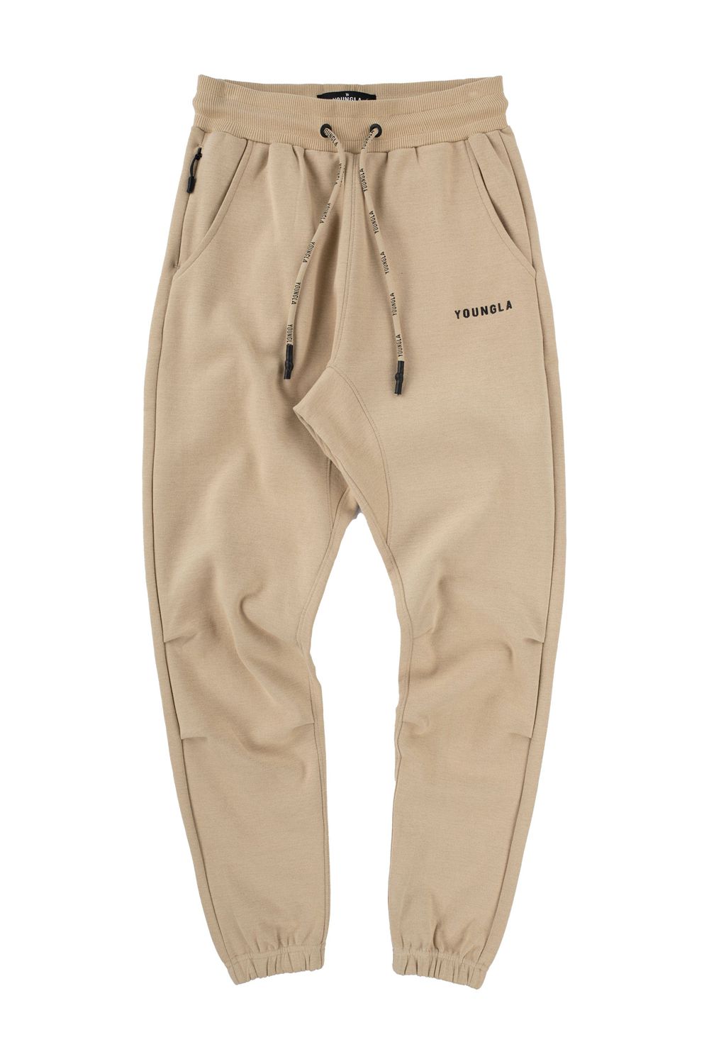 Young LA 210 Kick-Back Joggers Beige | PIMCU8029