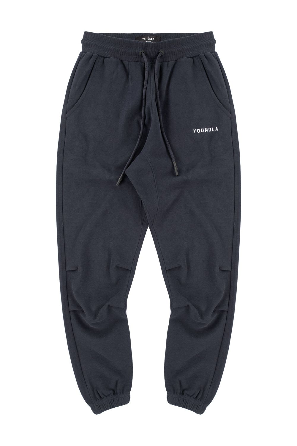 Young LA 210 Kick-Back Joggers Donkergrijs | ODUJS0173