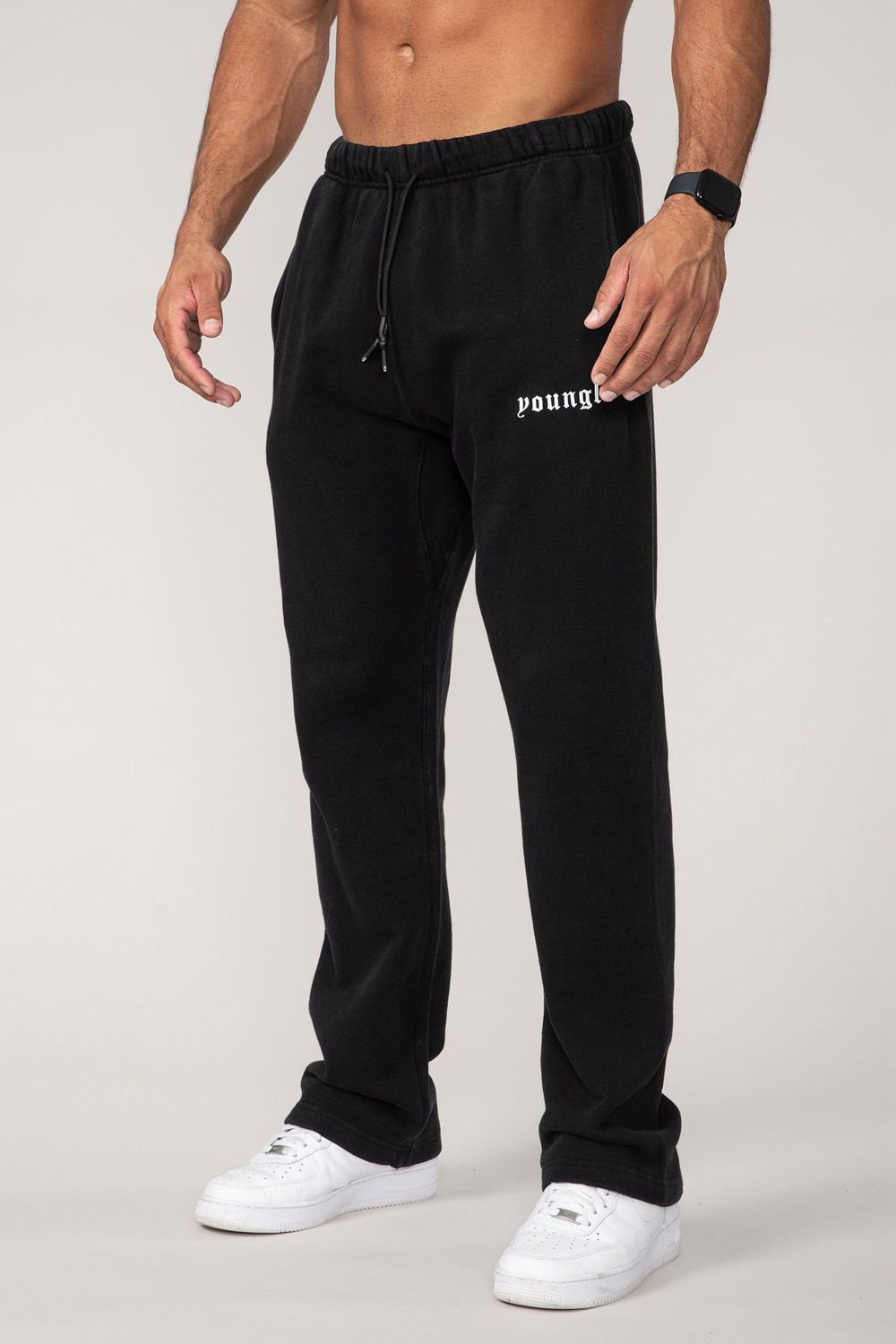 Young LA 216 Eternal No Cuff Sweats Zwart | TBKSV8025