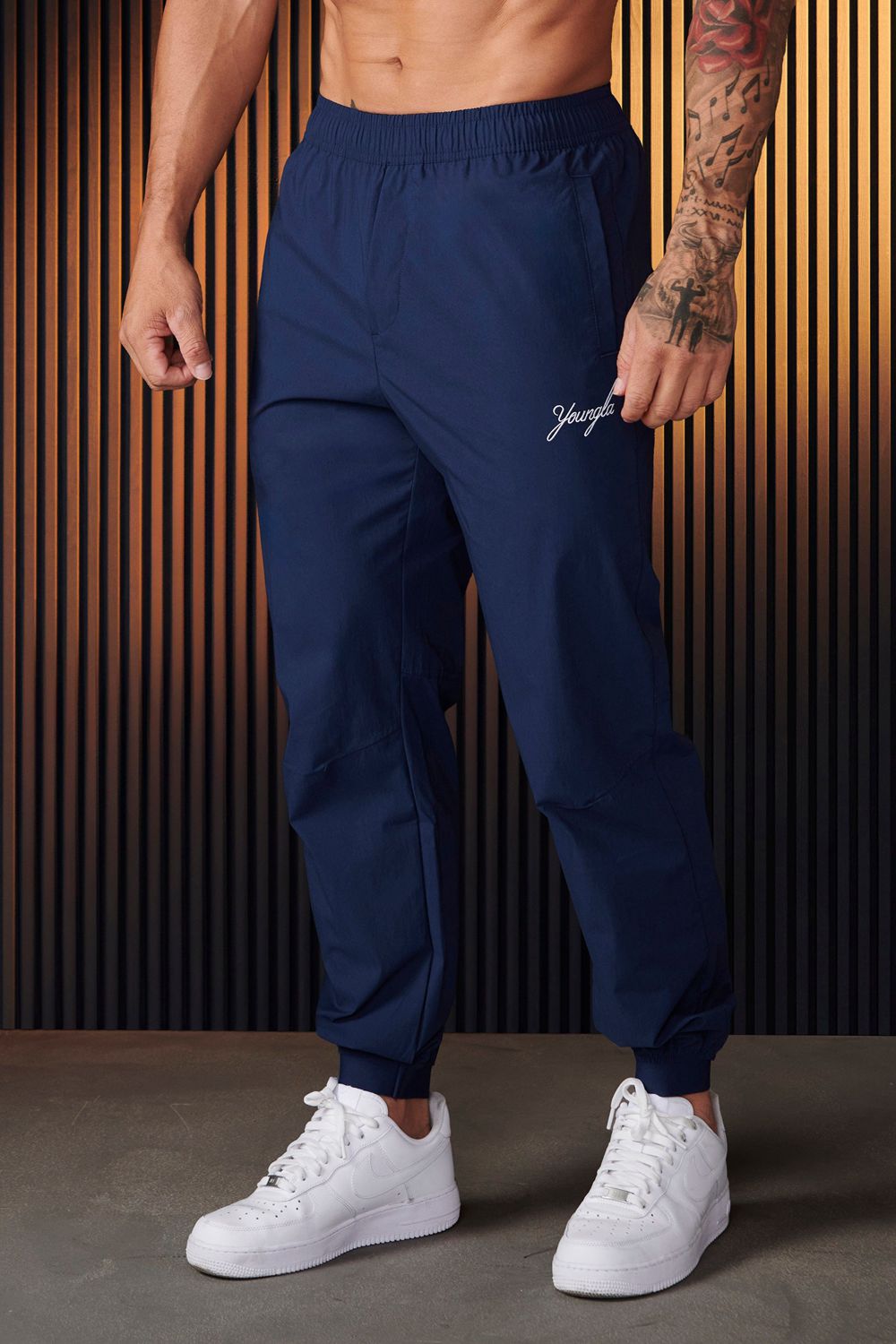 Young LA 225 - Airwave Joggers Donkerblauw | UFVBJ7052