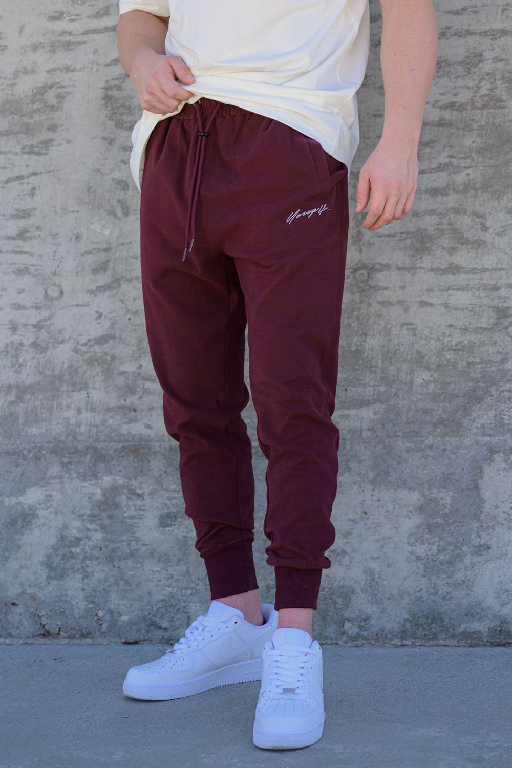 Young LA 228 Cloud Joggers Bordeaux | XWBRV0856