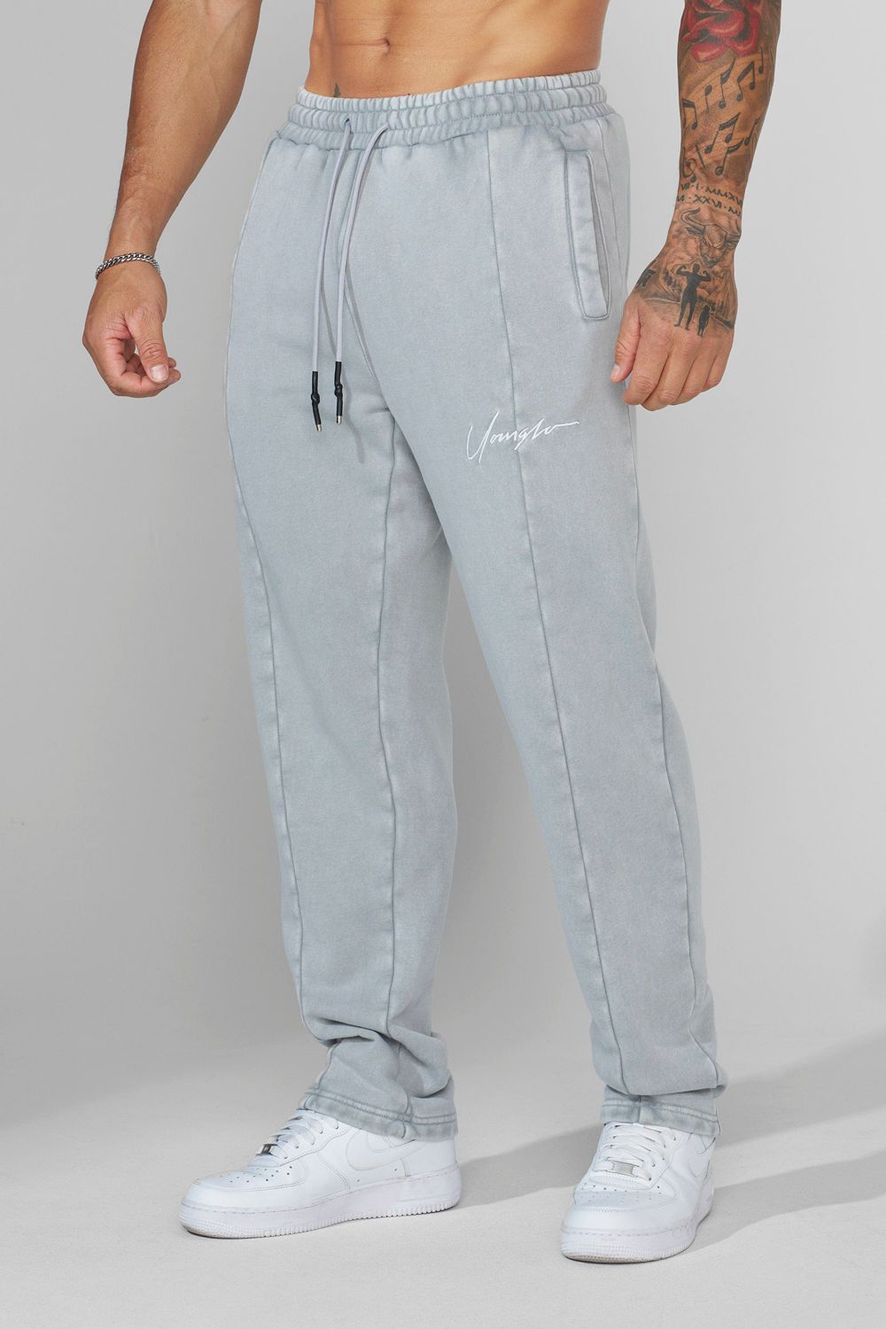 Young LA 229 - Frontline Sweat Pants Lichtblauw | WISUP1328